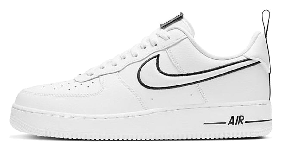 Nike Air Force 1 Patches White Black