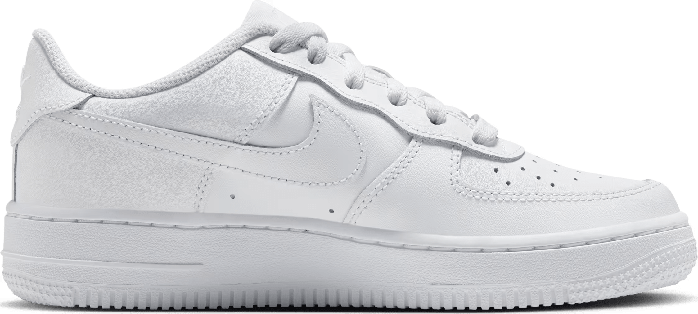 Nike Air Force 1 Low LE Triple White (GS)