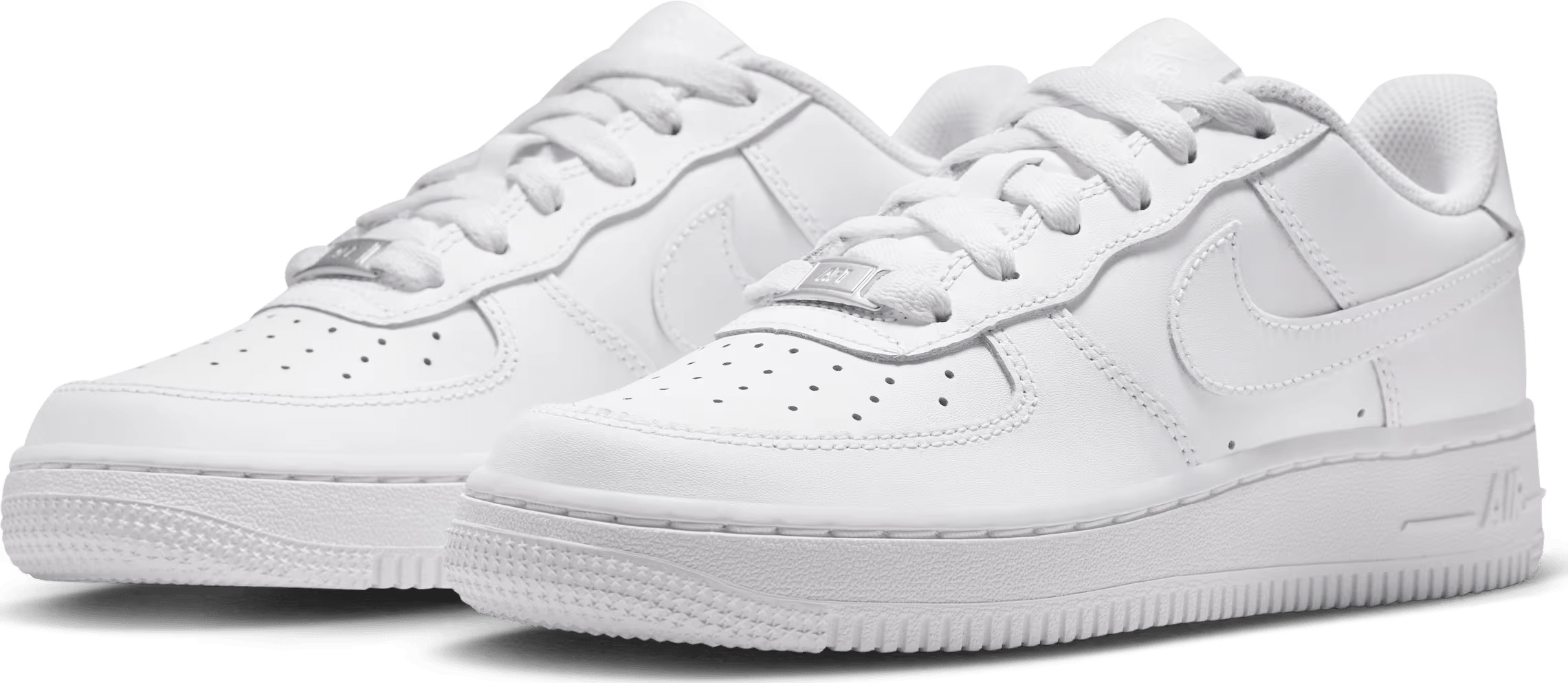 Nike Air Force 1 Low LE Triple White (GS)