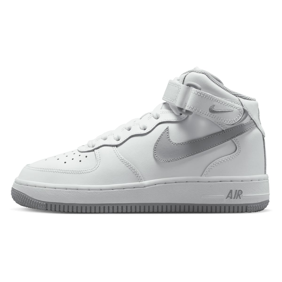 Nike Air Force 1 Mid LE White Wolf Grey (GS)