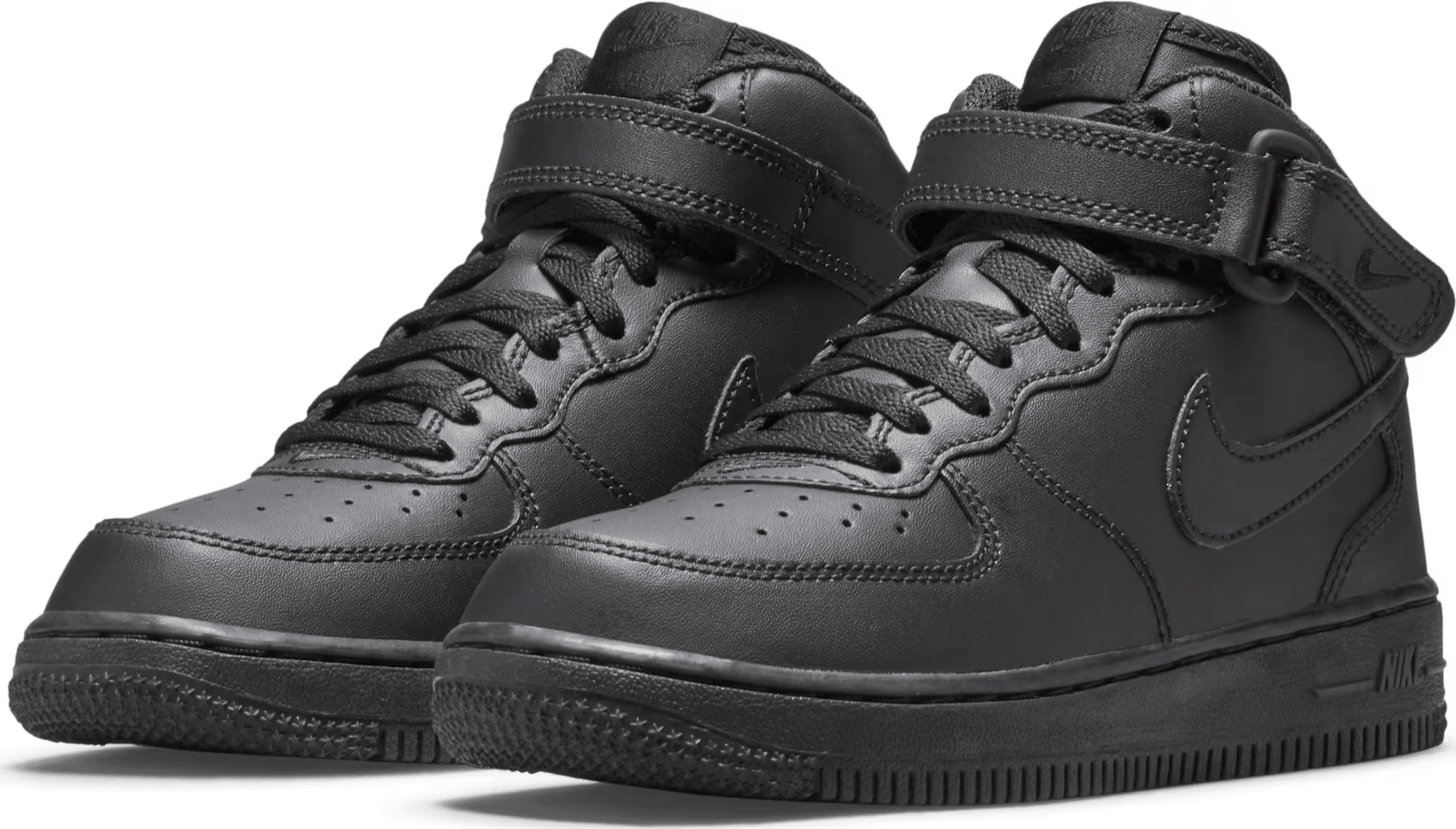 Nike Air Force 1 Mid LE Black (PS)