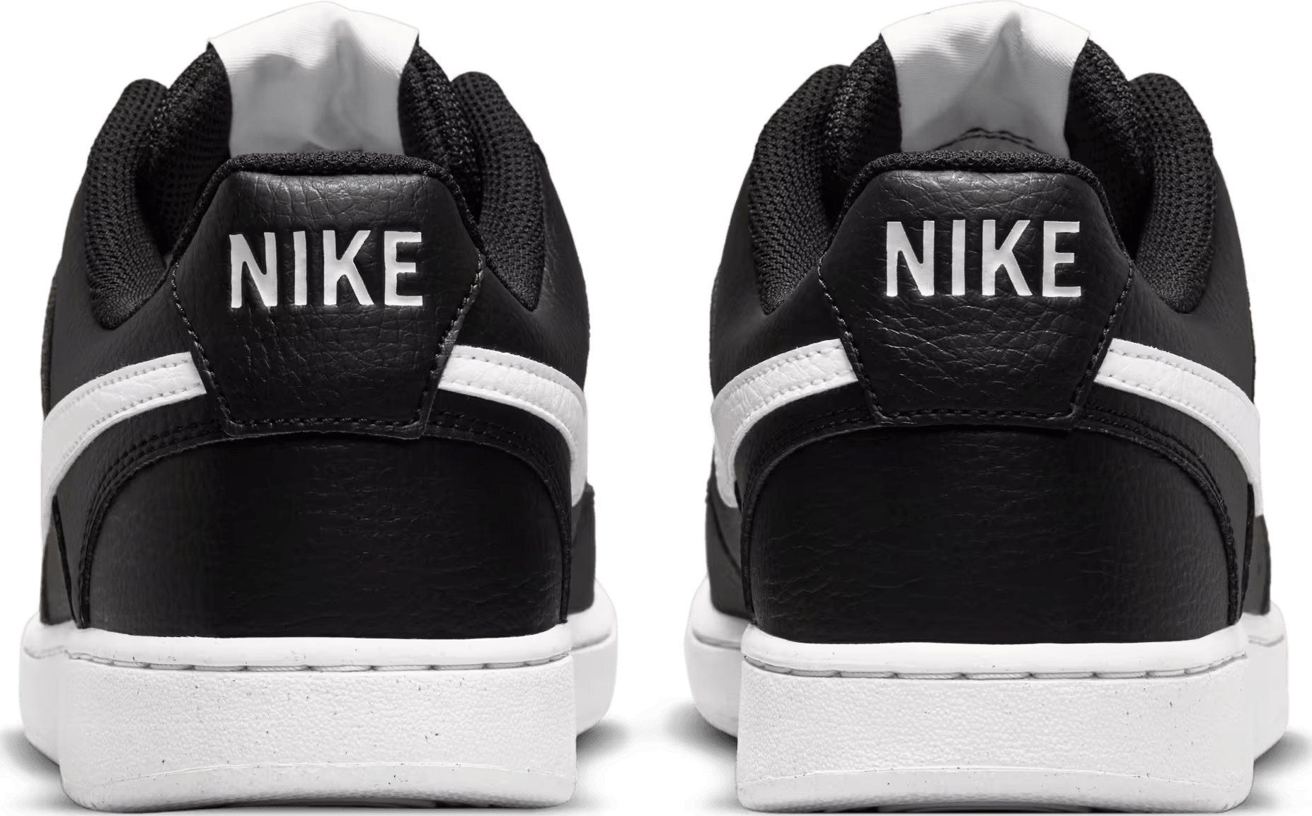 Nike Court Vision Low Next Nature Black White Brand New