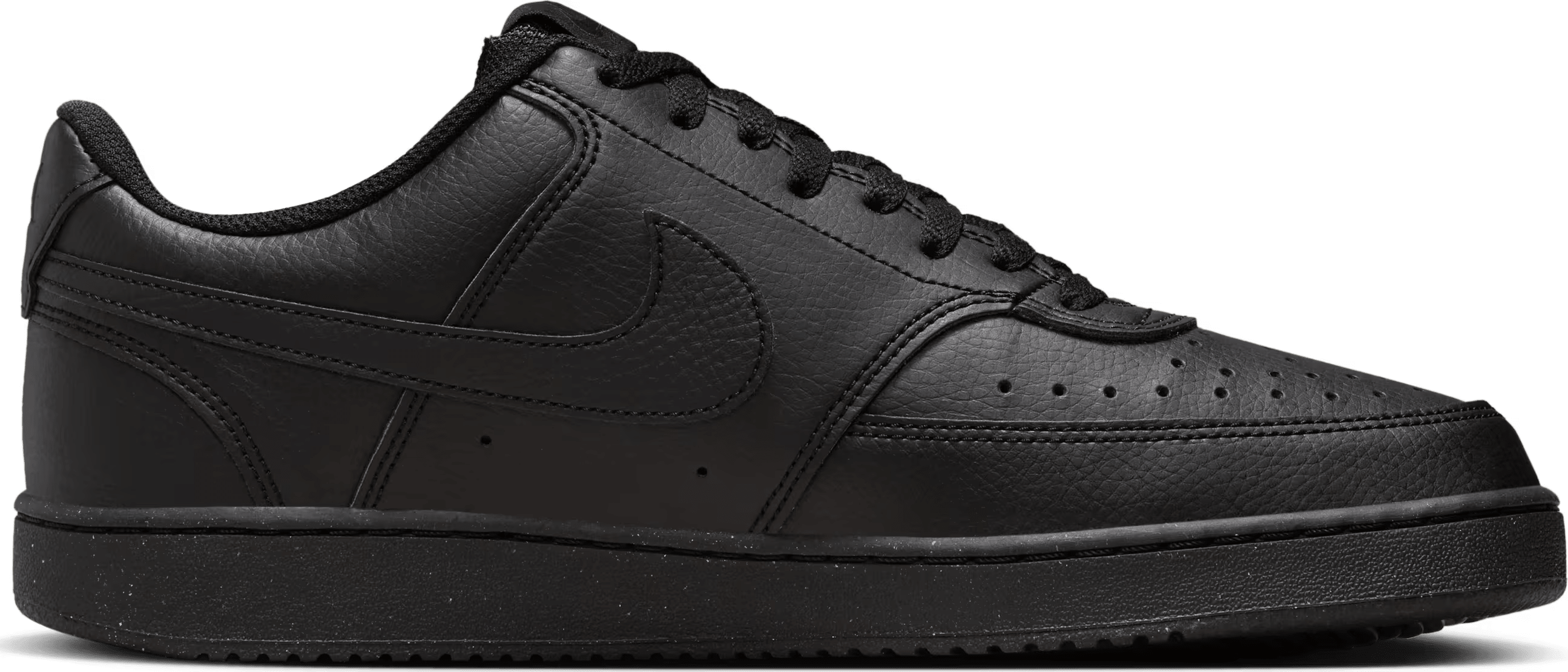 Nike Court Vision Low Next Nature Triple Black