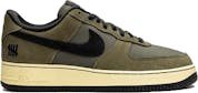 Nike x Undefeated Air Force 1 Low SP Ballistic Dunk vs AF1 Cargo Khaki