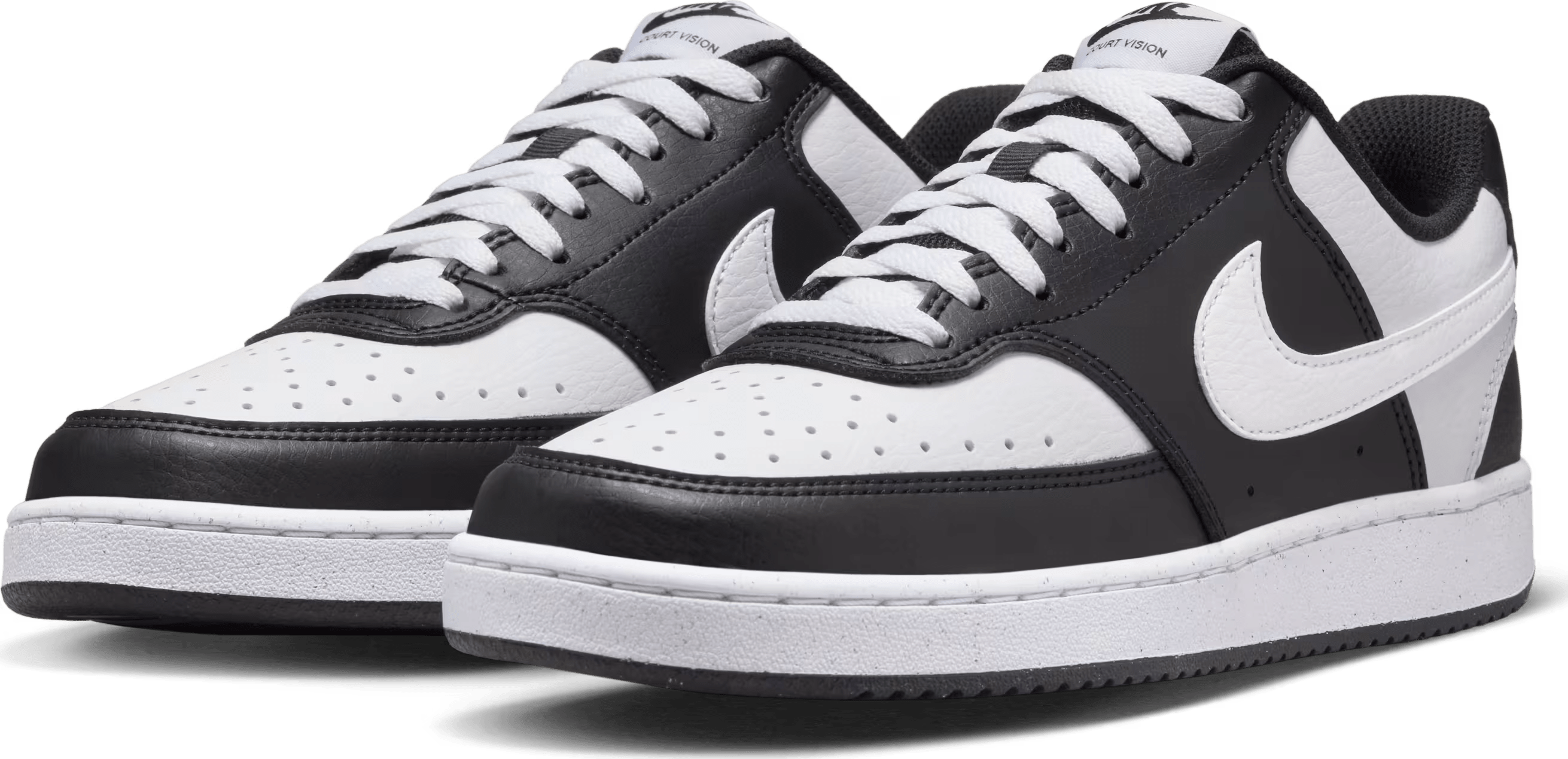 Nike Court Vision Low Next Nature Wmns "Black White"