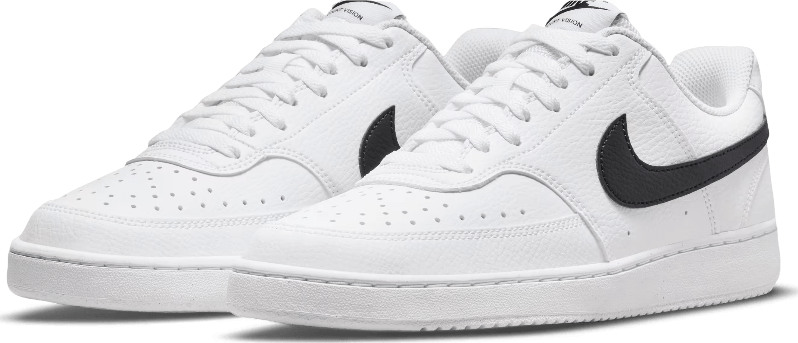 Nike Court Vision Low Next Nature White Black