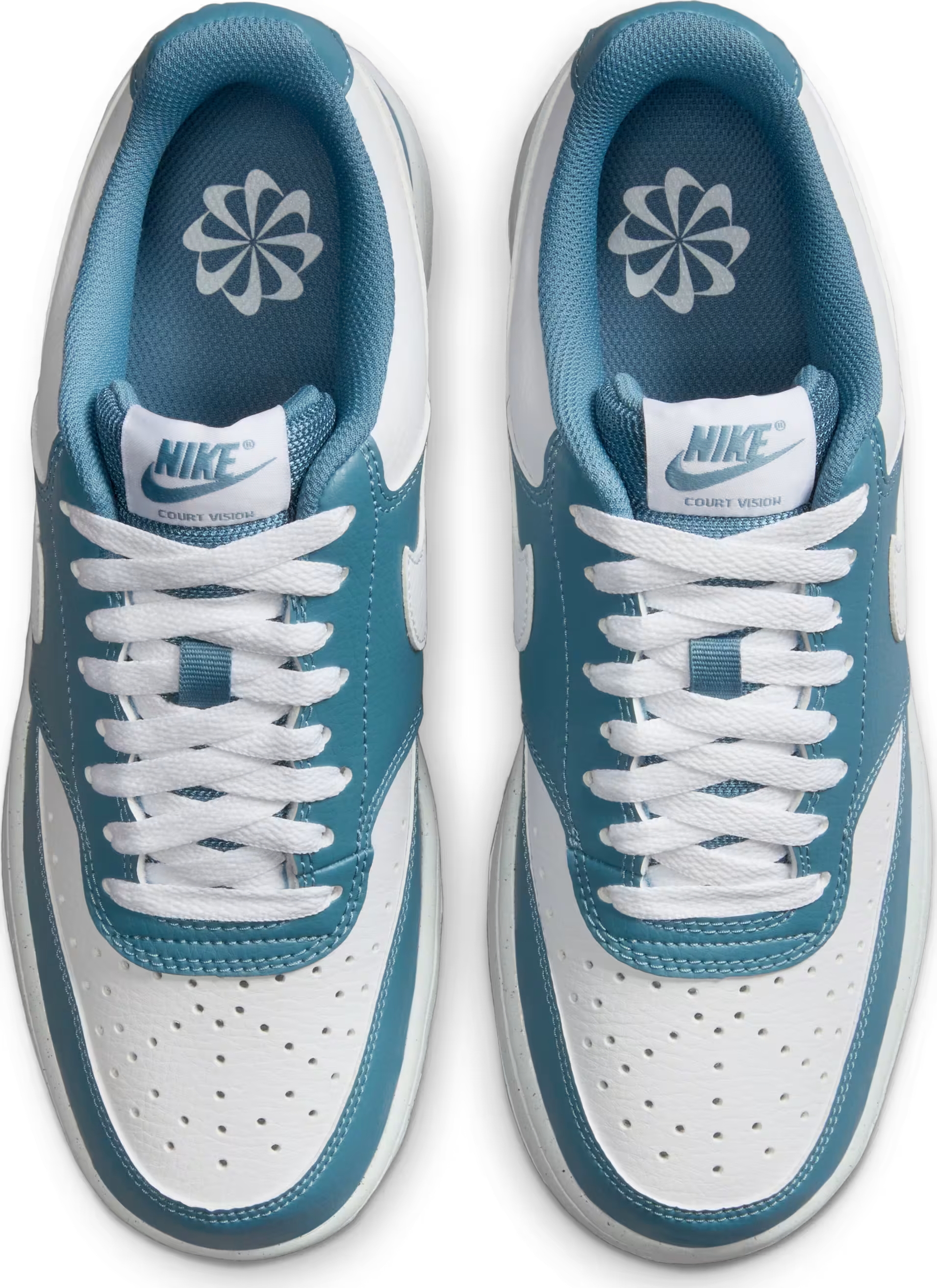 Nike Court Vision Low Next Nature White Smoky Blue (Women's)