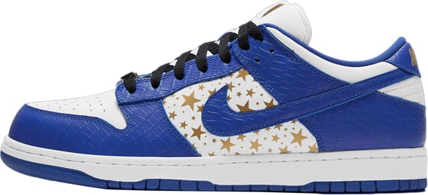 Supreme x Nike Dunk Low OG SB QS "Hyper Blue"