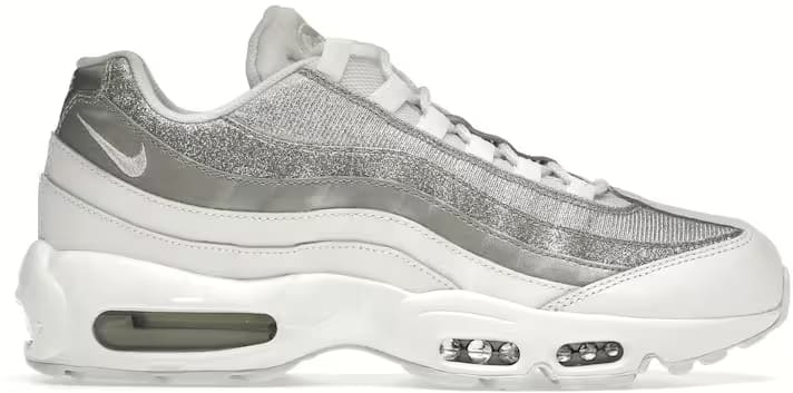 Nike WMNS Air Max 95 White Metallic Silver