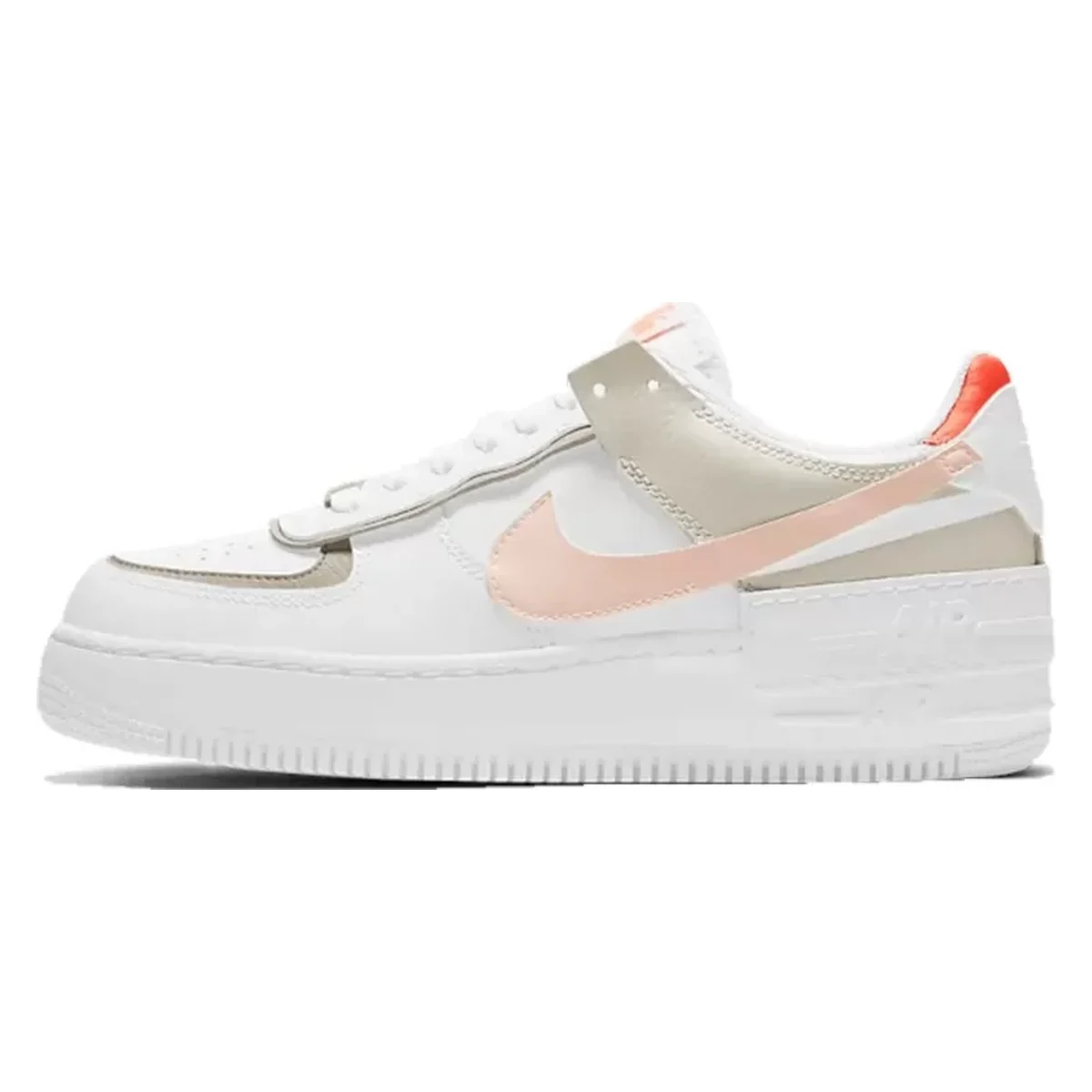 Nike WMNS Air Force 1 Shadow White Crimson Tint