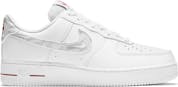 Nike Air Force 1 Low White University Red Topography Pack
