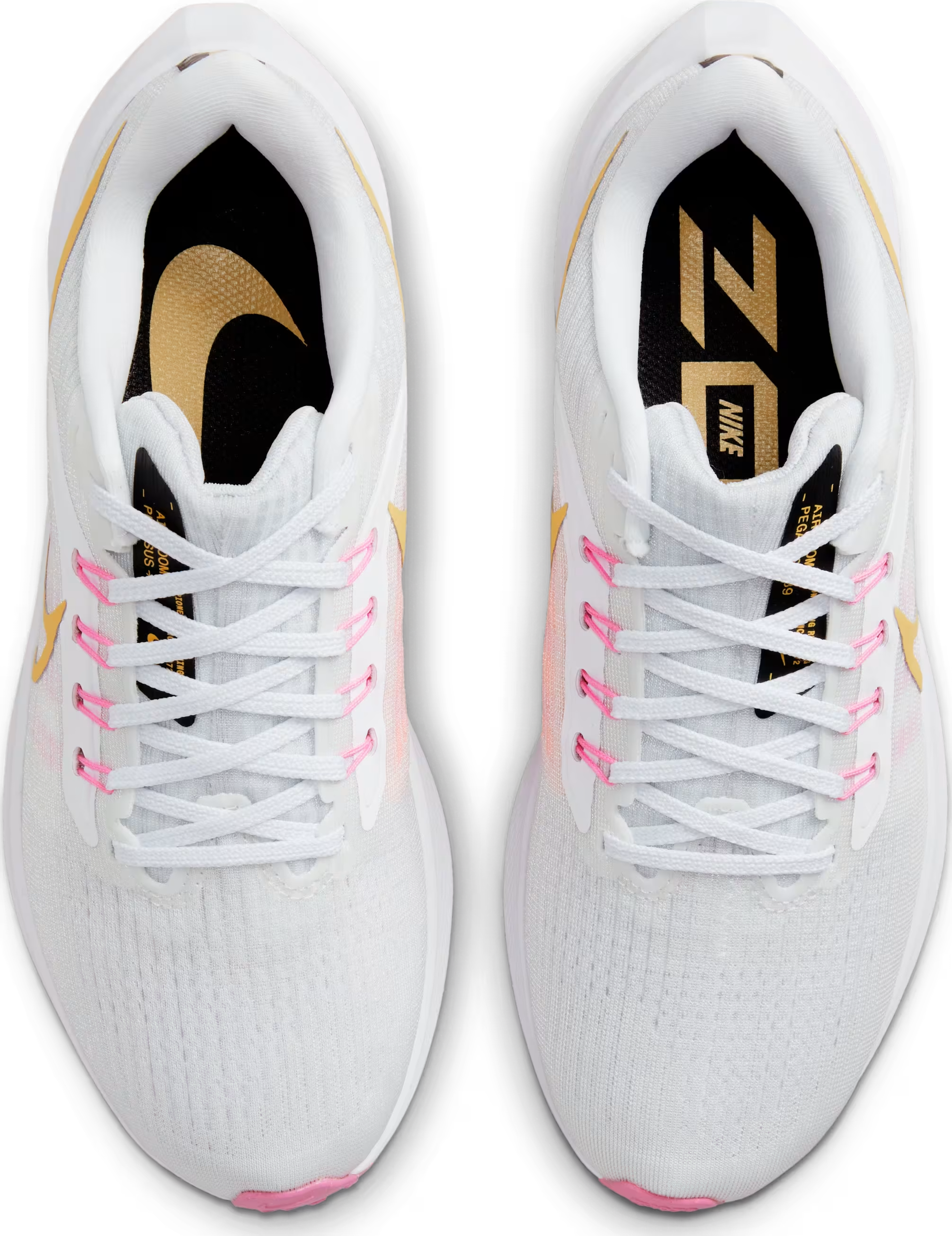 Nike Pegasus 39 White Wheat Gold Pink (W)
