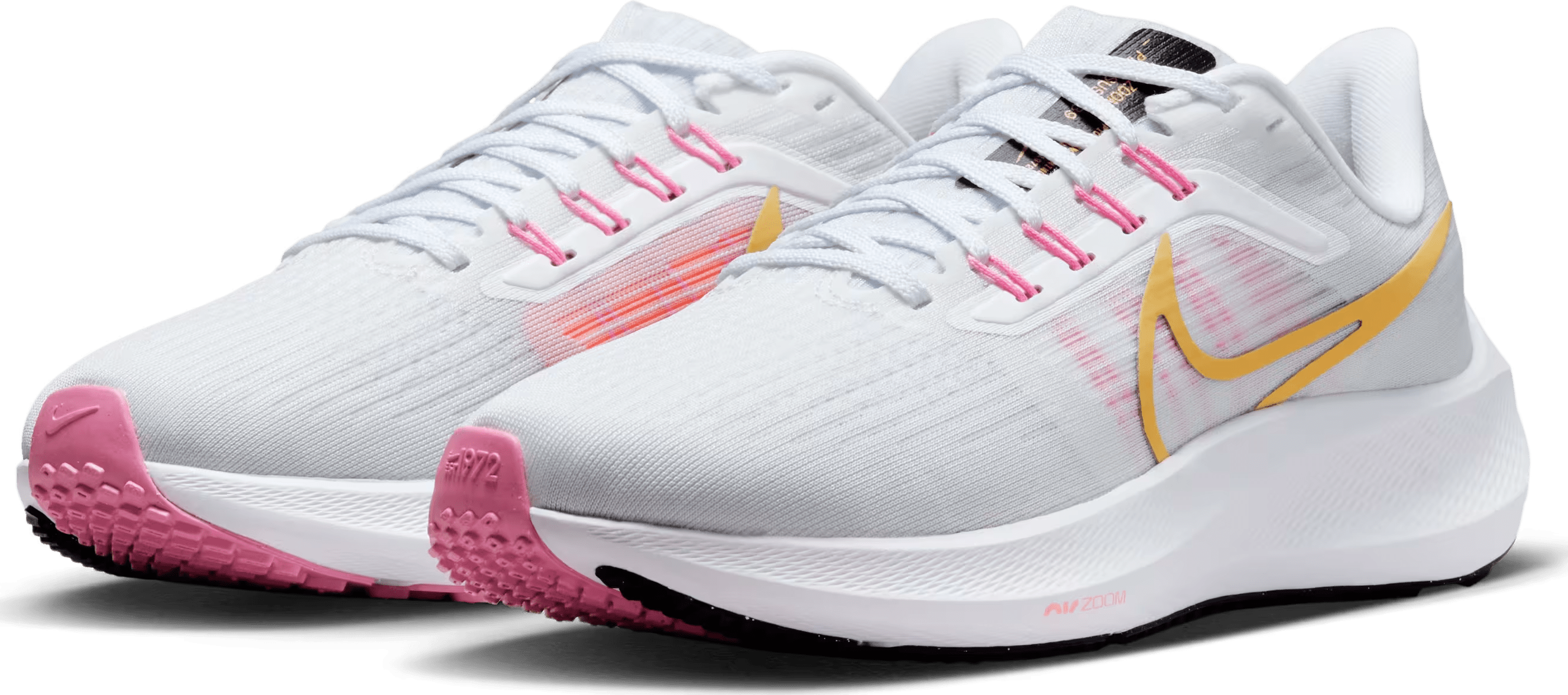 Nike Pegasus 39 White Wheat Gold Pink (W)