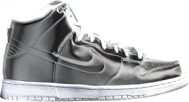 CLOT x Nike Dunk High "Metallic Silver"