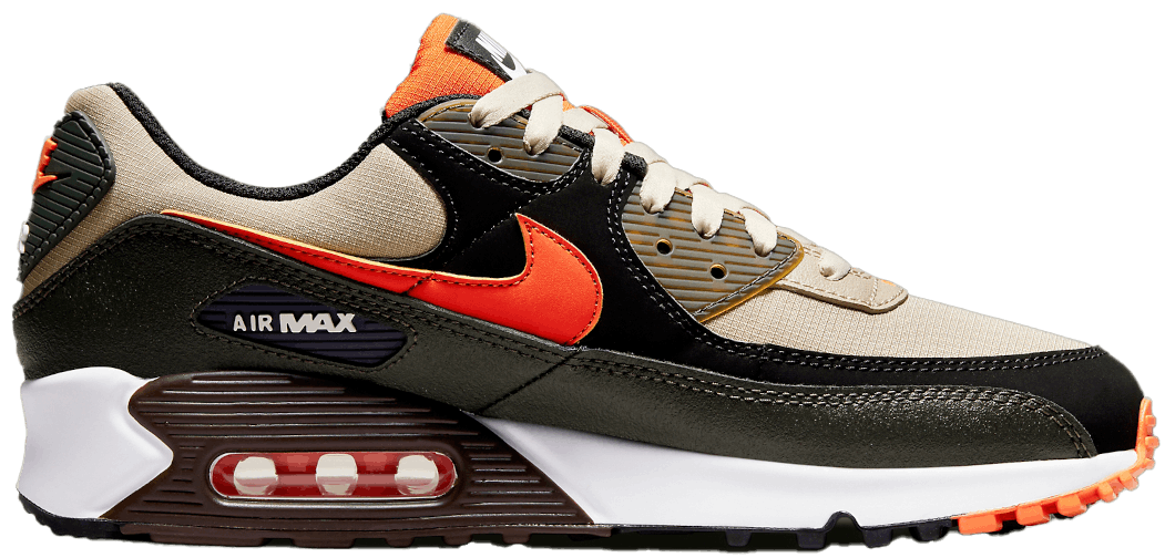 air max 90 olive orange