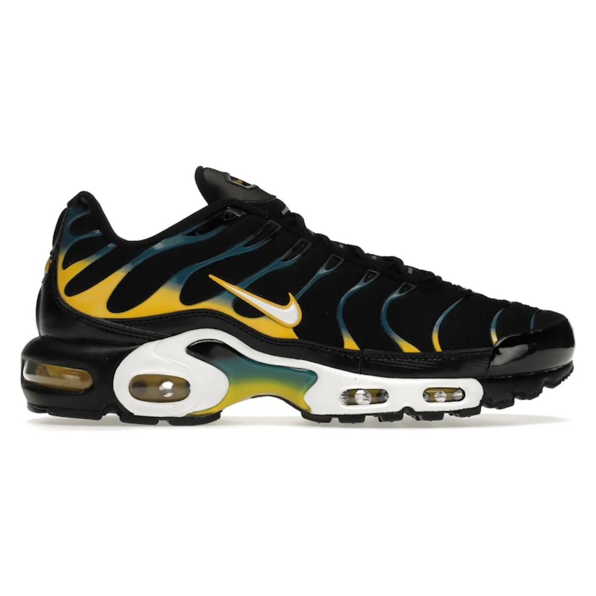 Nike Air Max Plus Black Teal Yellow