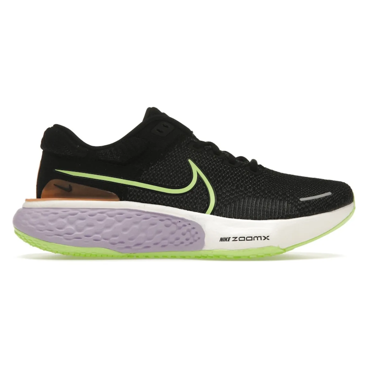 Nike ZoomX Invincible Run Flyknit 2 Black Lilac Ghost Green