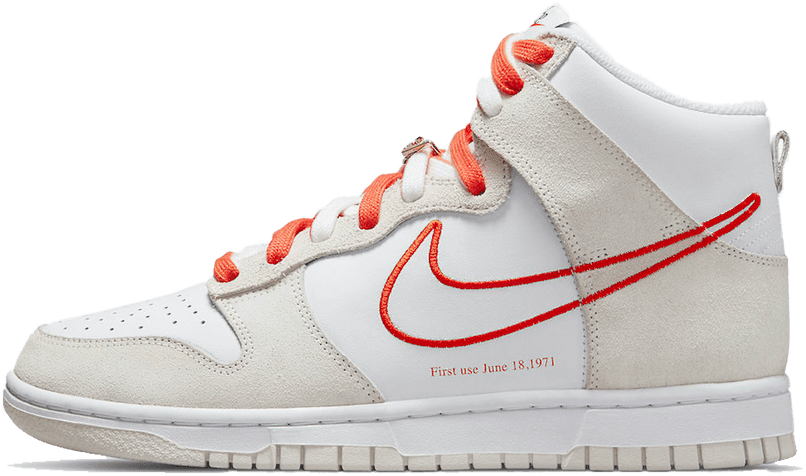 Nike Dunk High First Use White Sail Orange (Women's)