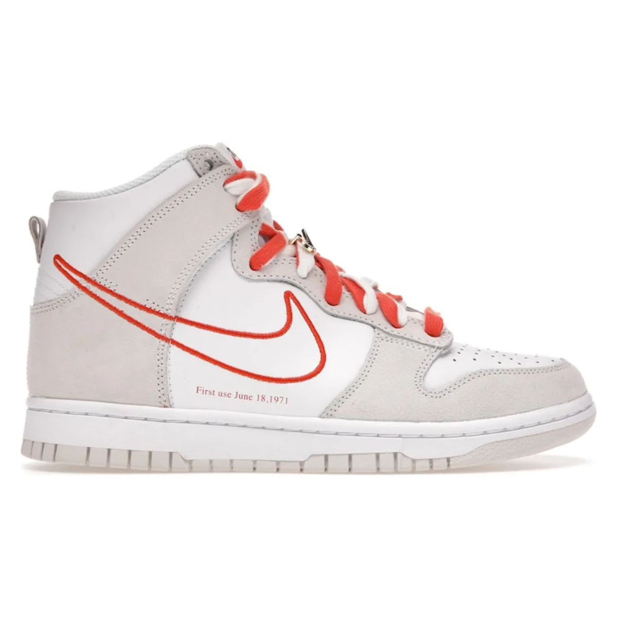 Nike Dunk High First Use White Sail Orange (Women's)