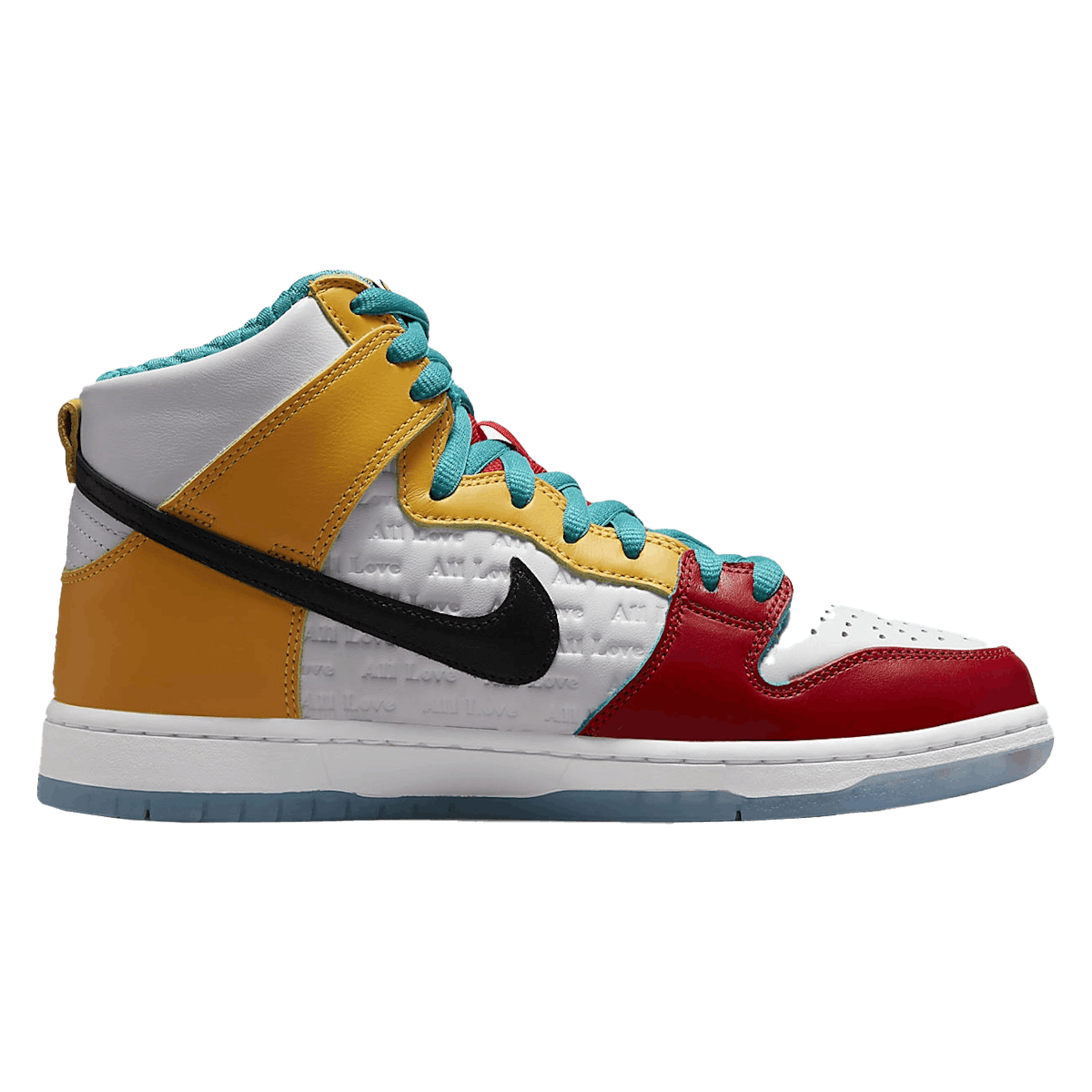 FroSkate x Nike SB Dunk High Pro QS "All Love No Hate"