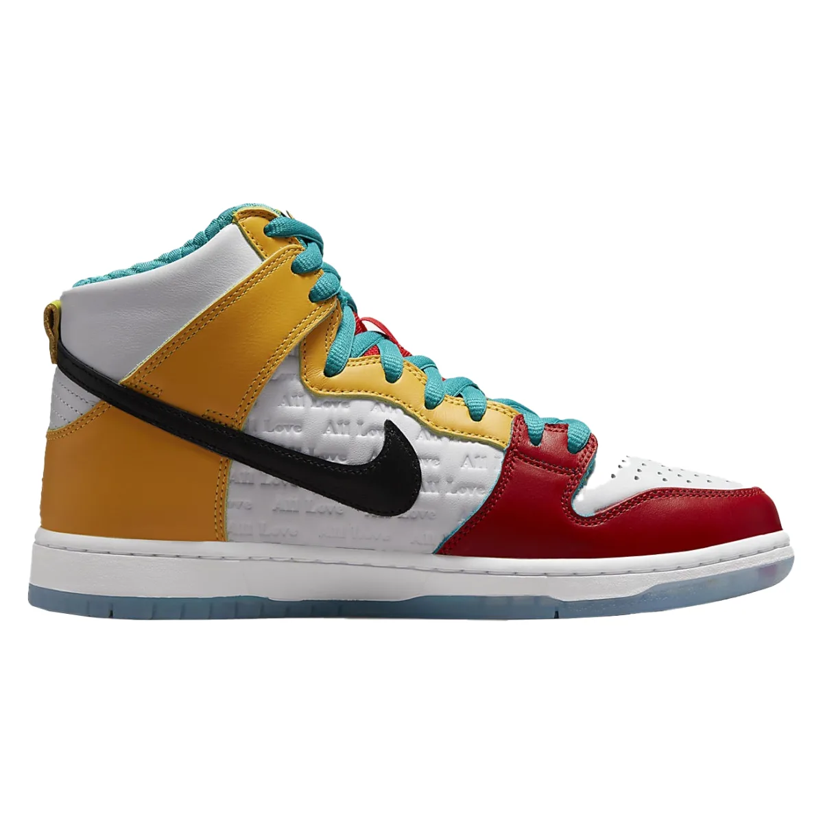 FroSkate x Nike SB Dunk High Pro QS "All Love No Hate"