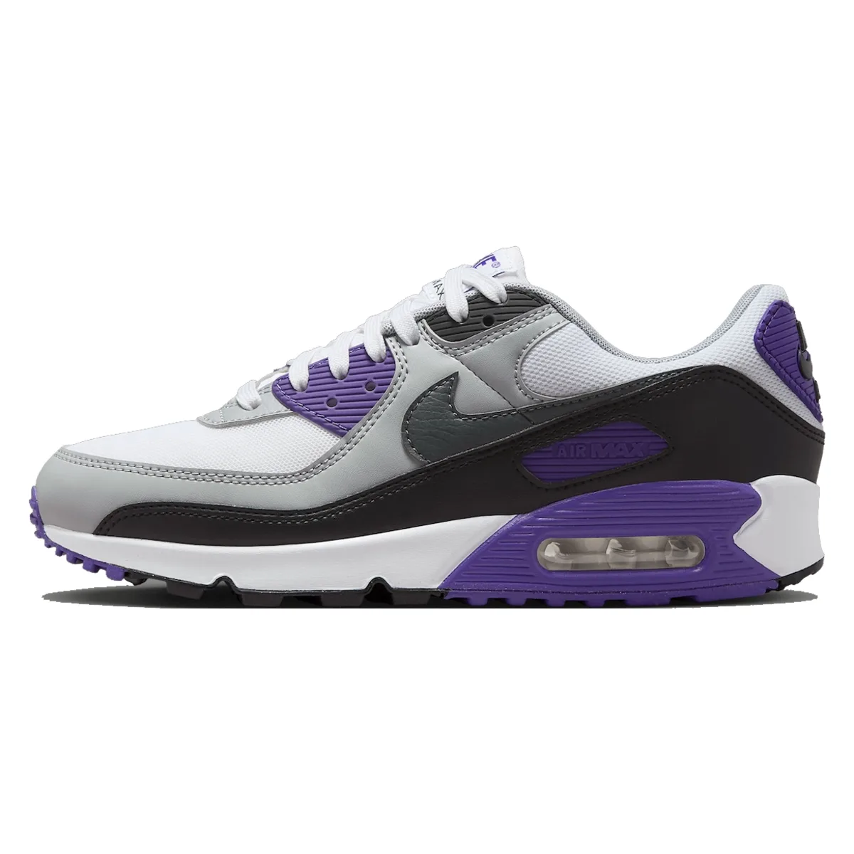 Nike Air Max 90 Leather "Neutral Grey Purple"