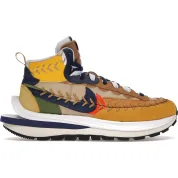 Nike x sacai Jean Paul Gaultier Vaporwaffle Sesame Blue Void