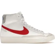 Nike Blazer Mid '77 White Light Smoke Grey Phantom Gym Red (GS)