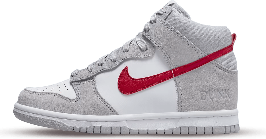 Nike Dunk High Athletic Club Grey Red