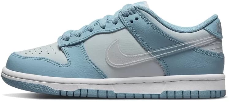 Nike Dunk Low GS Blue Clear Swoosh