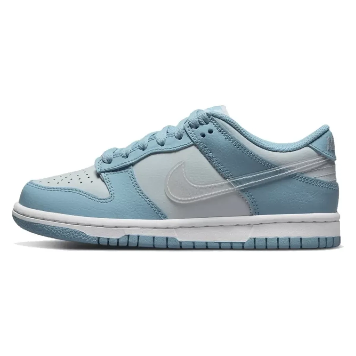 Nike Dunk Low GS Blue Clear Swoosh