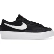 Nike Blazer Low Platform Black White (W)