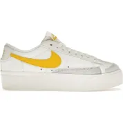 Nike Blazer Low Platform Sail Vivid Sulfur (Women's)