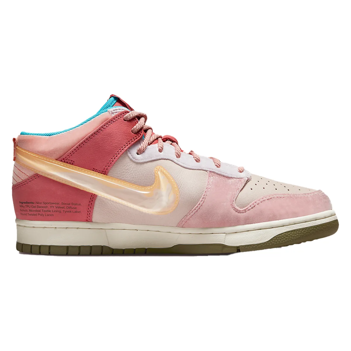 Social Status x Nike Dunk Mid "Light Soft Pink"