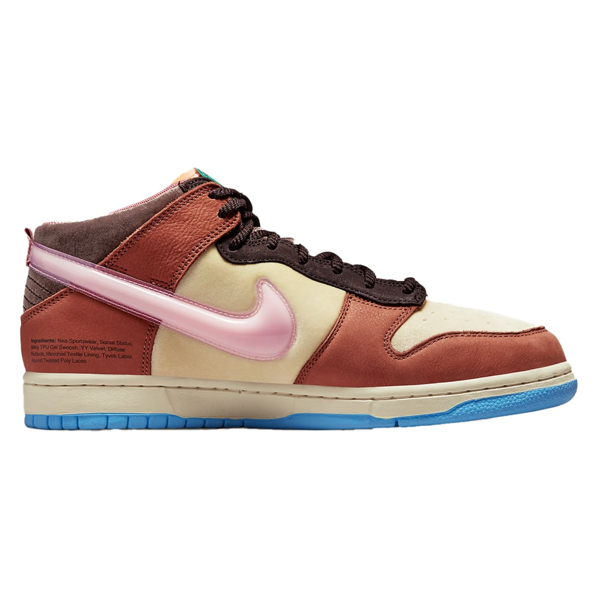 Social Status x Nike Dunk Mid "Burnt Brown"