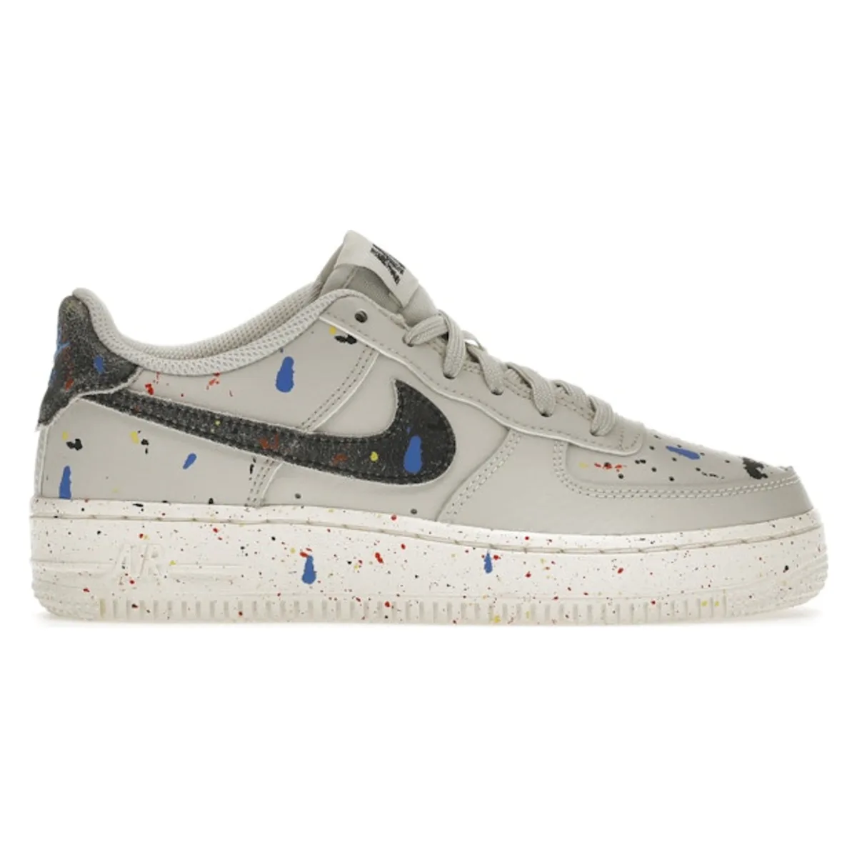 Nike Air Force 1 LV8 Paint Splatter Light Bone (GS)
