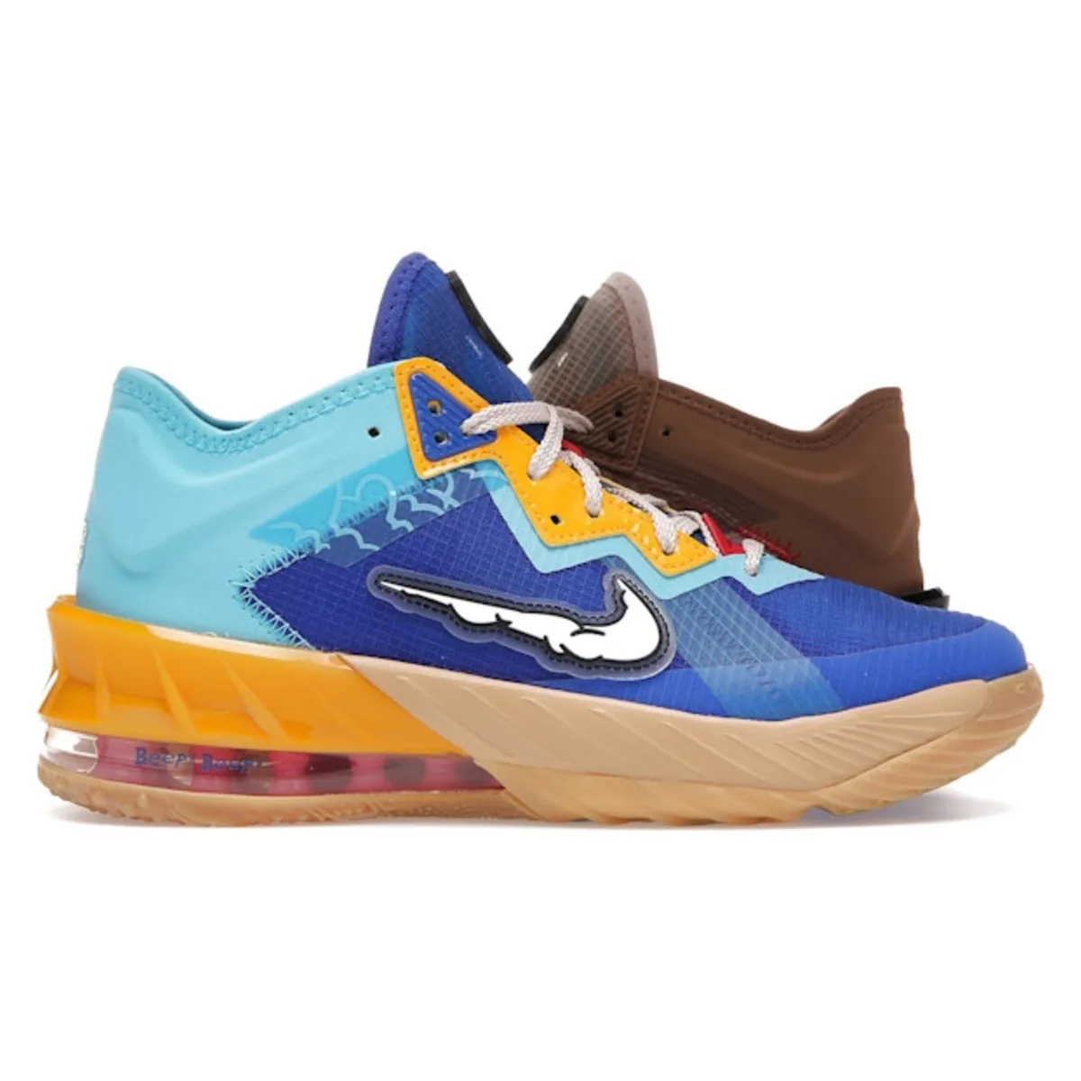 Nike LeBron 18 Low Wile E. vs Roadrunner Space Jam (GS)