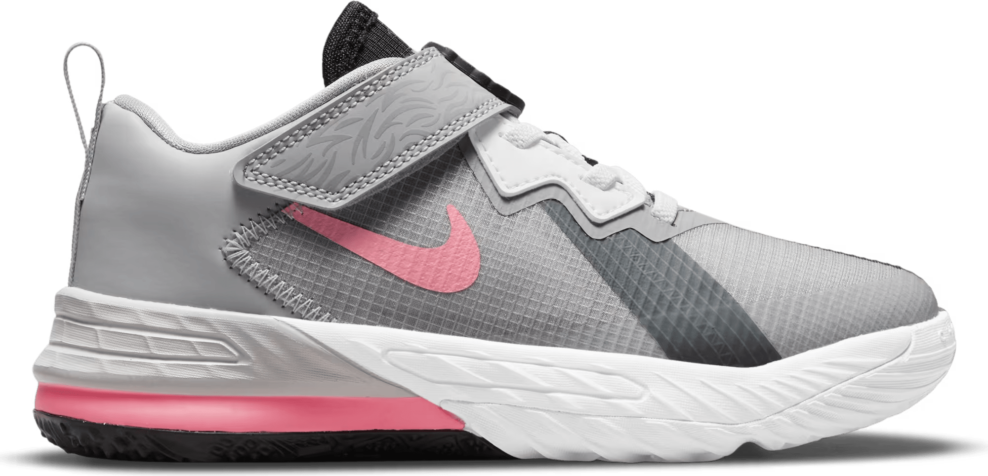 Nike Lebron Xviii Low -  - Grey - Mesh/Synthetisch - Maat 32 - Foot Locker