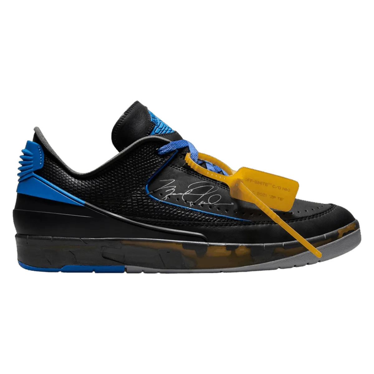 Off-White x Air Jordan 2 Retro Low SP "Black"