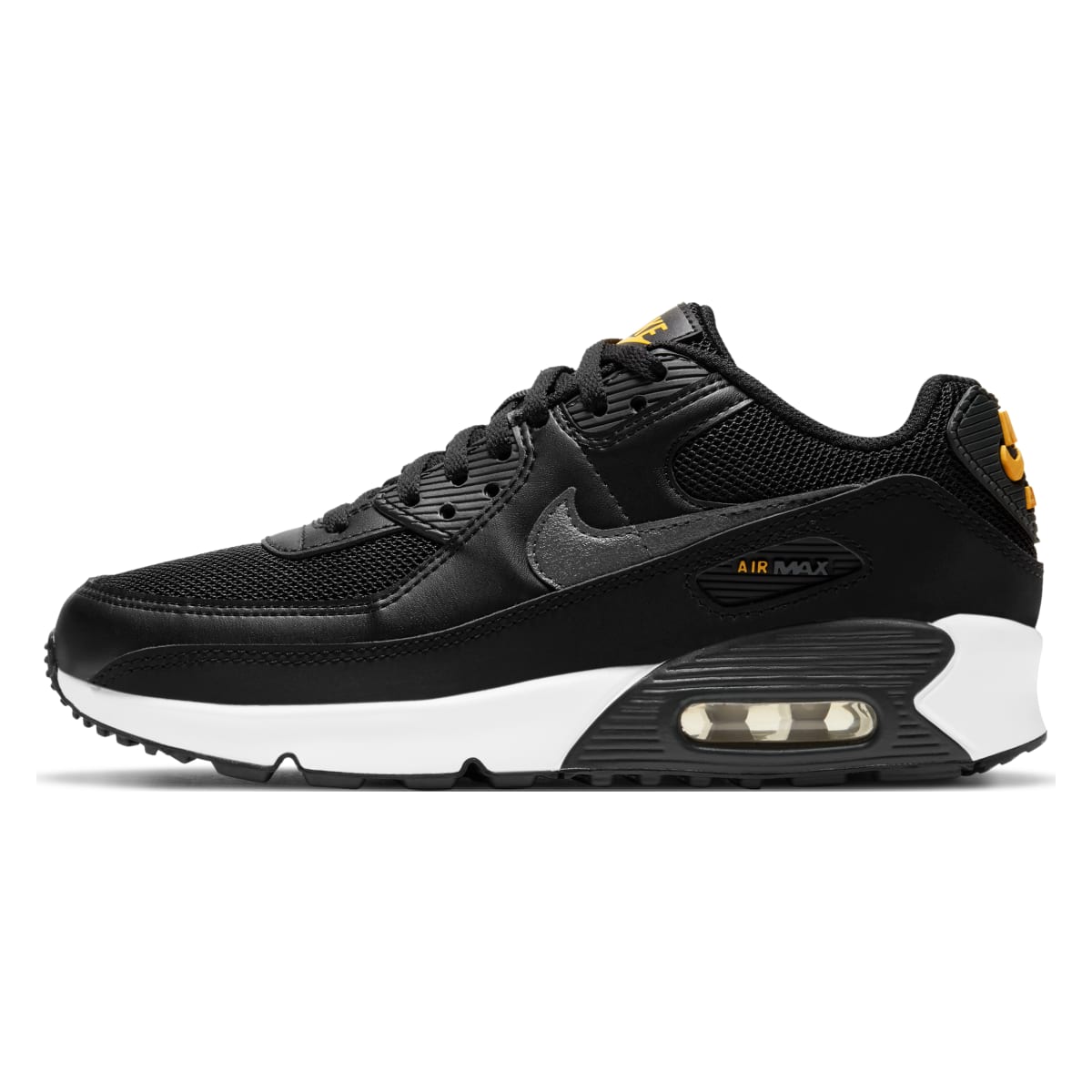 Nike Air Max 90 GS "Black University Gold"
