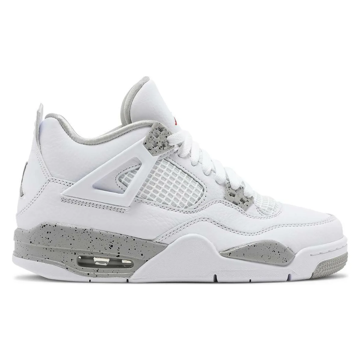 Air Jordan 4 Retro GS "White Oreo"