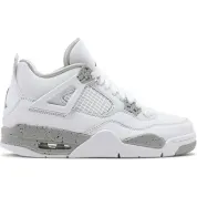 Air Jordan 4 Retro GS "White Oreo"