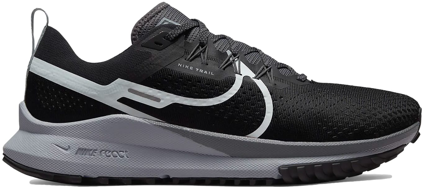 Nike React Pegasus Trail 4 Black Dark Grey