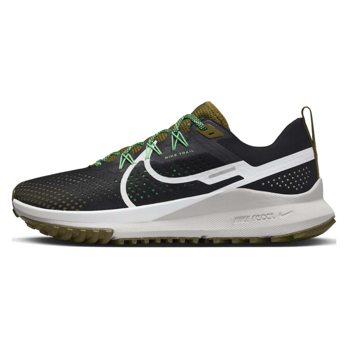 Nike React Pegasus Trail 4 Black Olive