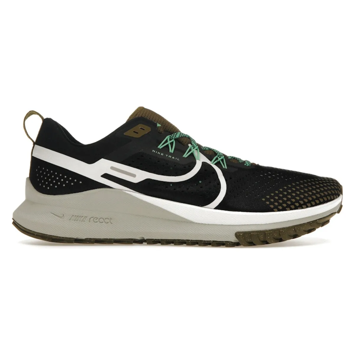 Nike React Pegasus Trail 4 Black Olive