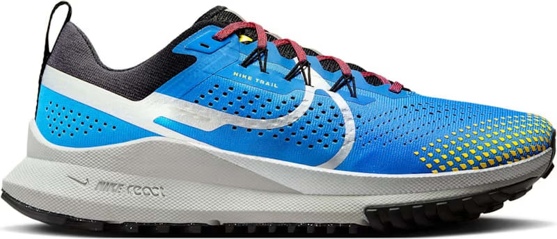 Nike React Pegasus Trail 4 Light Photo Blue Yellow