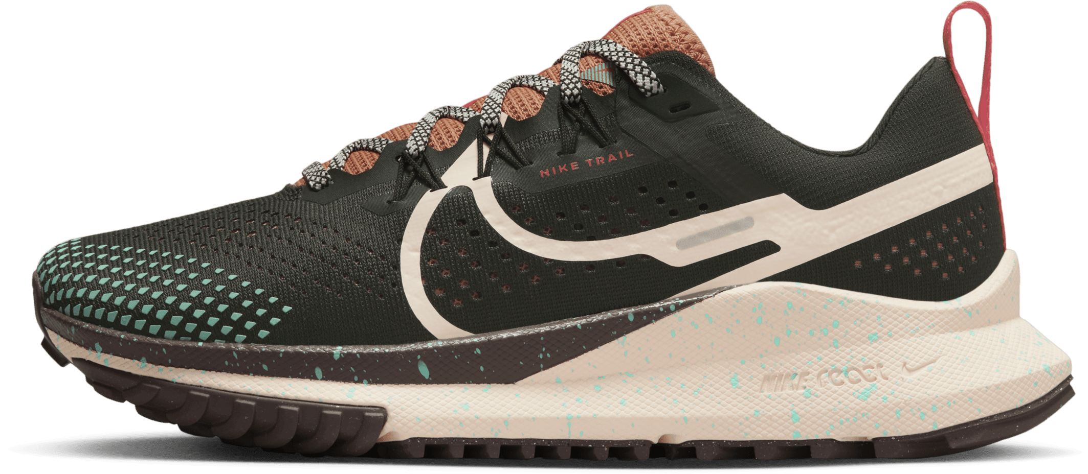 Nike React Pegasus Trail 4 Sequoia Guava Ice (Women's)