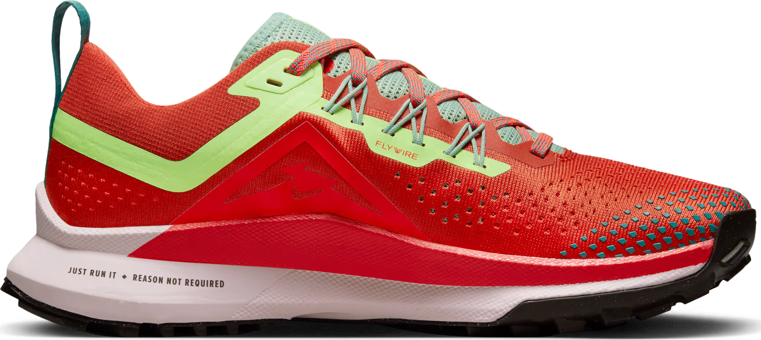 Nike React Pegasus Trail 4 Mantra Orange Enamel Green Bicoastal Ghost Green (Women's)