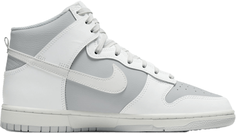 Nike Dunk High "Grey White"