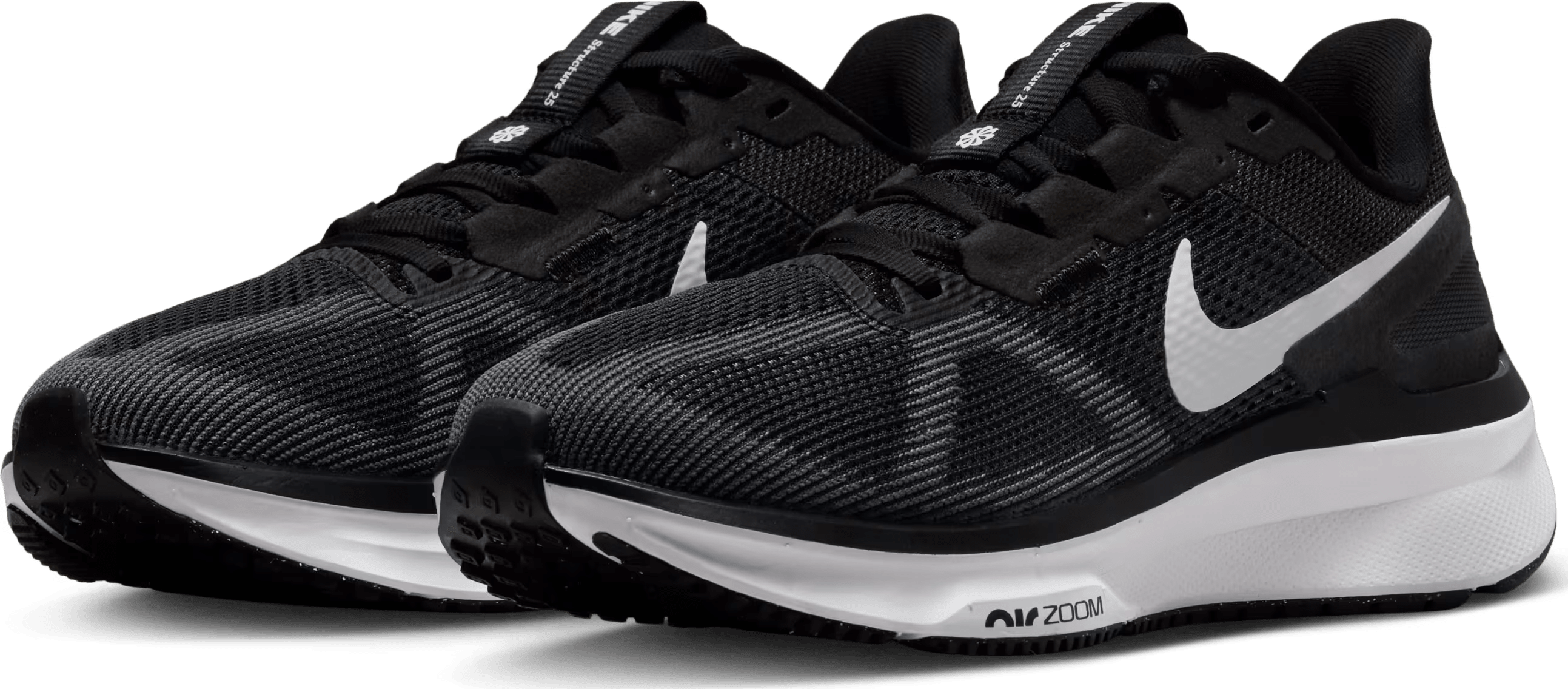 Nike Air Zoom Structure 25 Black White (Women's)